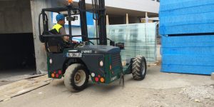Cargomatic livraison panneaux en verre
