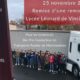 Transports Coué remise d'une remorque Tautliner aux Lycéens Bac Pro Conducteurs Transport routier